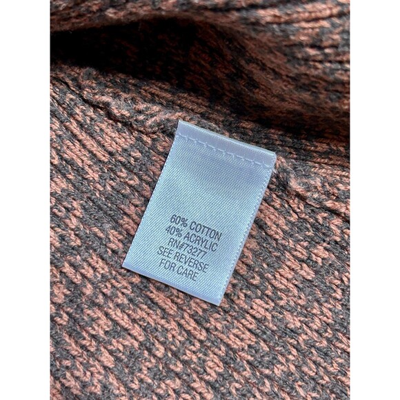 Petite Ribbed Shawl Collar Cardigan Sweater with Fitted Waist size SP Apt 9 - Picture 5 of 7